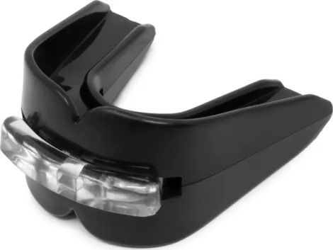 Капа двойная Everlast DOUBLE MOUTHGUARD черная P00003636