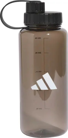 Бутылка для воды Adidas TRITAN WATER BOTTLE 1000 мл коричнево-черная KS9672