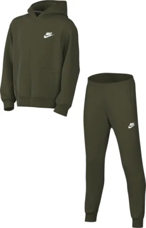 Спортивный костюм подростковый Nike SPORTSWEAR CLUB FLEECE оливковый FD3114-325