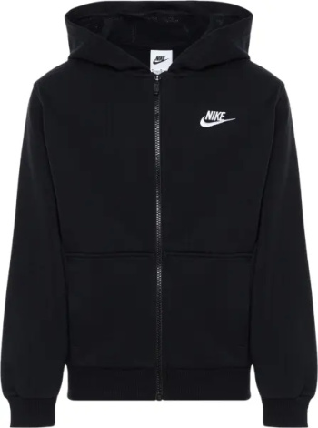 Толстовка підліткова Nike CLUB FLEECE FRENCH TERRY чорна FD3017-010