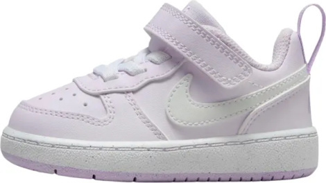 Кросівки дитячі Nike COURT BOROUGH LOW RECRAFT (TD) бузково-білі DV5458-500