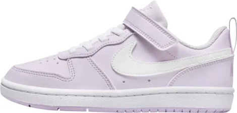 Кросівки дитячі Nike COURT BOROUGH LOW RECRAFT (PS) бузково-білі DV5457-500