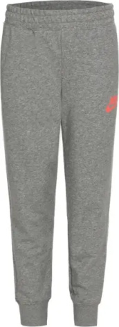 Спортивні штани підліткові Nike SPORTSWEAR CLUB FRENCH TERRY сіро-рожеві DC7211-092