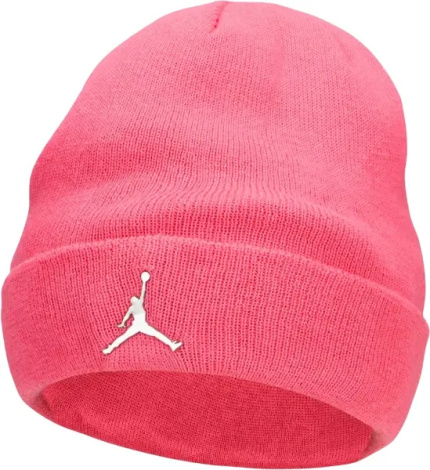 Шапка подростковая Nike JORDAN CUFFED BEANIE розовая 9A0063-AA7
