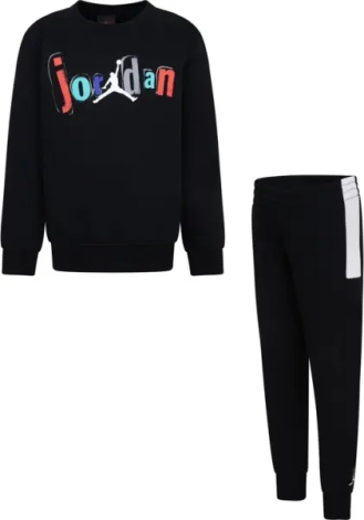 Спортивний костюм дитячий Nike JORDAN JUMPMAN чорно-білий 85D427-023