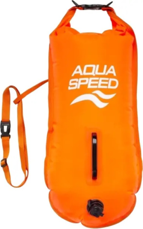Гермомішок (буй) Aqua Speed ​​OPEN WATER SWIM BUOY 17L помаранчевий 746-75