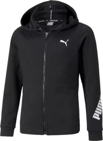 Толстовка подростковая Puma MODERN SPORTS черно-белая 589215-01