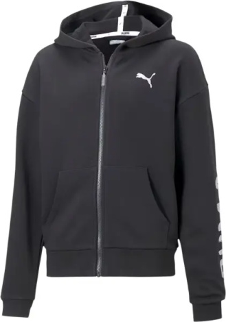 Толстовка подростковая Puma ALPHA черная 581366-01