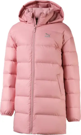 Куртка подростковая Puma ESSENTIALS PADDED светло-розовая 580479-14
