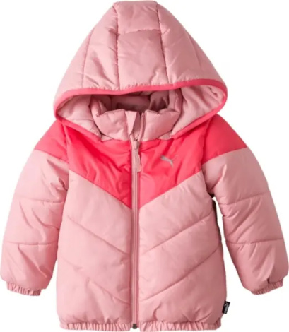 Куртка детская Puma MINICATS PADDED светло-розово-розовая 580310-14