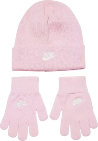 Зимний набор аксессуаров подростковый Nike CLUB светло-розовый 4A2960-A9Y
