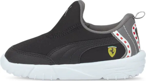 Кроссовки детские Puma SCUDERIA FERRARI BAO KART MOTORSPORT черно-серые 307048-01