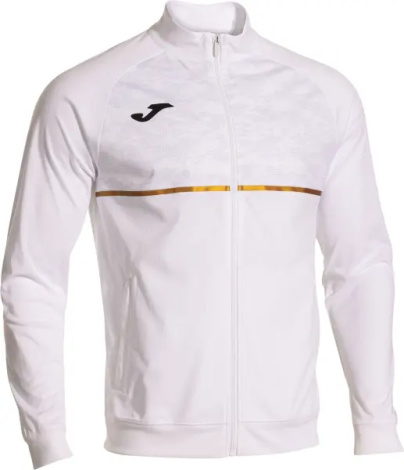 Олимпийка (мастерка) для бега Joma RECORD PRO бело-золотая 104295.200