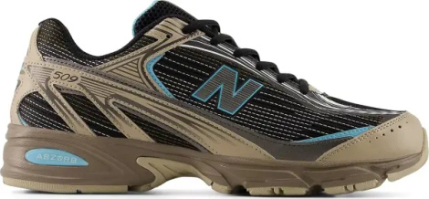 Кросівки New Balance 509 світло-коричнево-чорно-блакитні U509E36B