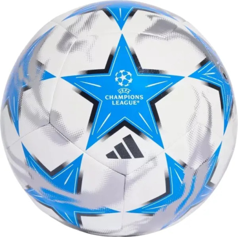 Футбольный мяч Adidas UCL TRAINING бело-серо-синий Размер 5 KE9759