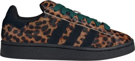 Кеди жіночі Adidas CAMPUS 00S коричнево-чорно-темно-зелені JH9768
