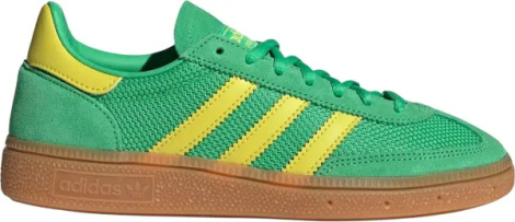 Кеды детские Adidas HANDBALL SPEZIAL зелено-желтые JH7857