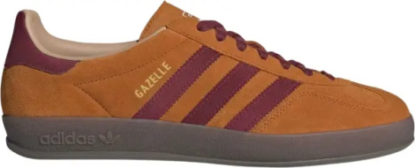 Кеды Adidas GAZELLE INDOOR коричнево-бордовые JH5411