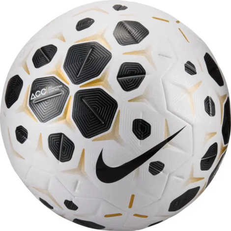 Футбольный мяч Nike CONTROL бело-черно-золотой Размер 5 HV4395-100