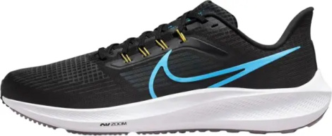 Кросівки бігові Nike PEGASUS 39 чорно-блакитно-жовті DH4071-002