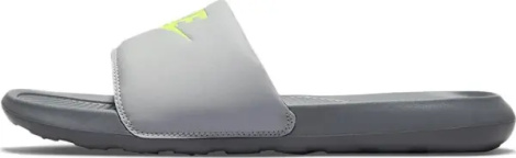 Шлепанцы Nike VICTORI ONE SLIDE серо-лаймовые CN9675-011