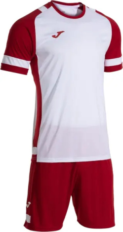 Комплект футбольной формы Joma LIDER бело-синий 104285.206