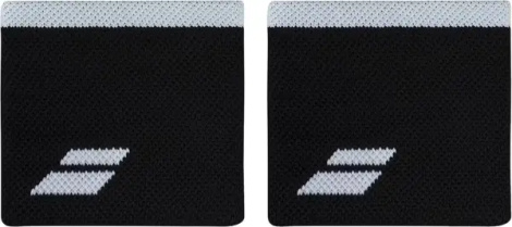Напульсники Babolat LOGO WRISTBAND чорно-сірі 5UB1261-2001