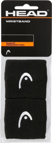 Напульсники Head WRISTBAND 2.5" чорні (2 штуки) 285-050 bk