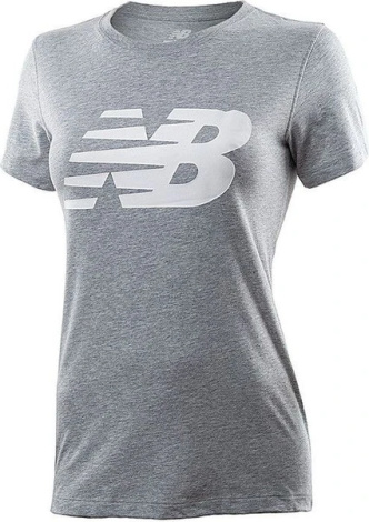 Футболка New Balance Classic Flying Gr серая WT03816AG