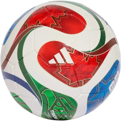 Футзальный мяч Adidas FIFA WORLD CUP 26™ TRIONDA PRO SALA бело-красно-зелено-синий Размер 4 JD8033