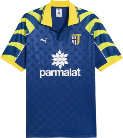 Футболка Puma X PARMA CALCIO (Парма Кальчо) сине-желтая 629943-46