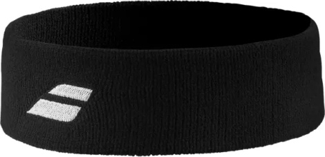 Повязка на голову Babolat LOGO HEADBAND черная 5UB1301-2000