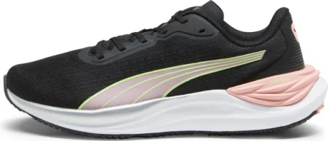 Кроссовки беговые женские Puma ELECTRIFY NITRO 3 черно-светло-розово-салатовые 378456-03
