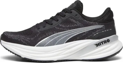 Кроссовки беговые женские Puma MAGNIFY NITRO 2 черно-серые 377540-01