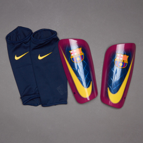 Футбольные щитки Nike Mercurial Lite FC Barcelona Shinpads