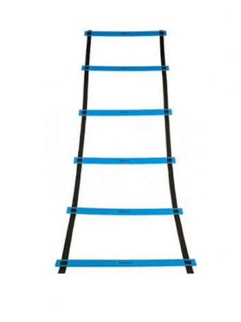 Беговая тренировочная лестница 12 ступеней 6 м цвет: синий SECO