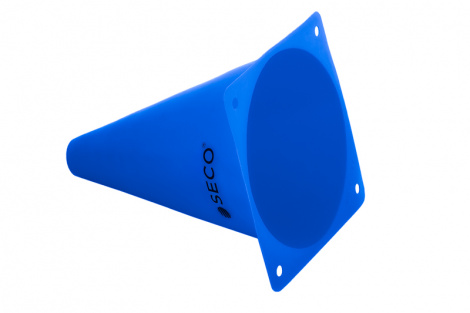 Тренировочный конус SECO 18 см цвет: синий