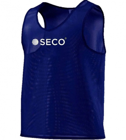 Манишка для футбола цвет: синий SECO