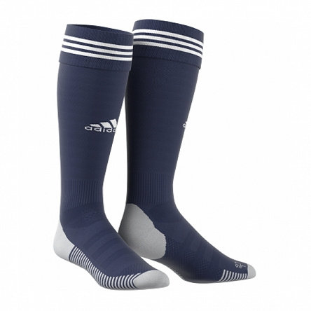 Профессиональные футбольные гетры Adidas AdiSock 18 (тёмно-синий/белый)