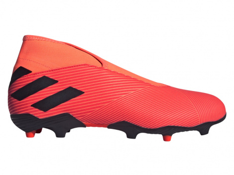 Футбольні бутси без шнурків adidas Nemeziz 19.3 LL FG (помаранчевий/чорний)