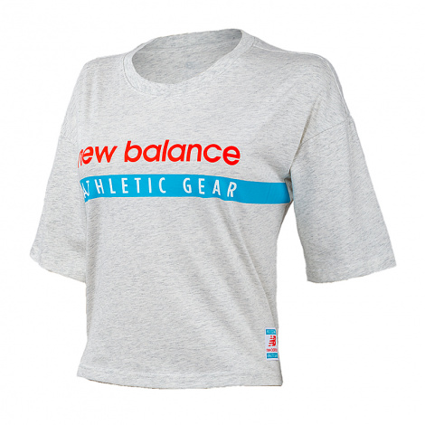 Женская футболка New Balance Ess Field Day Boxy