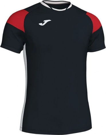 Футболка Joma CREW III 101269.106 чорно-червоно-біла
