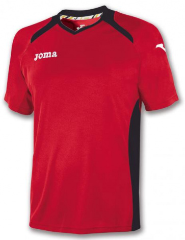 Футболка Joma CHAMPION II красно-черная