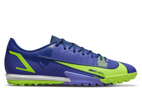 Сороконожки Nike Vapor 14 Academy TF (фиолетовый/салатовый)