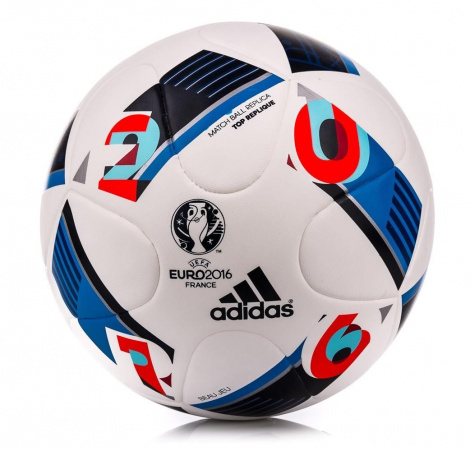 Футбольный мяч adidas Francas Top Replique FIFA Quality (термошов, белый/синий/красный)