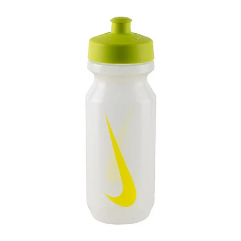 Спортивна пляшка для води Nike Big Mouth Bottle 650мл (білий/жовтий)