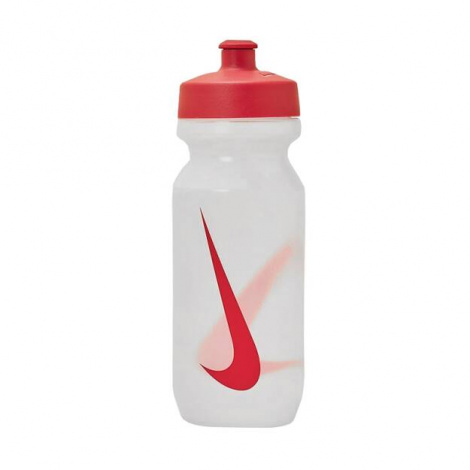 Спортивная бутылка для воды Nike Big Mouth Bottle 650мл (белый/красный)