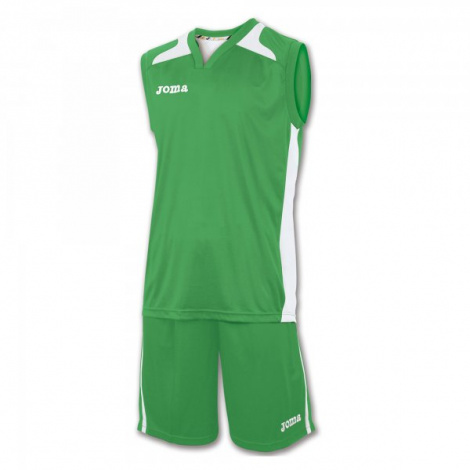 Форма баскетбольна Joma CANCHA зелено-біла