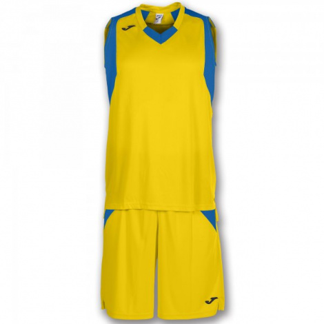 Баскетбольная форма Joma FINAL желто-синяя