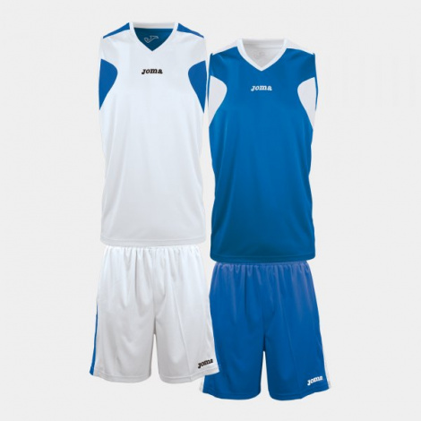 Форма баскетбольна Joma REVERSIBLE біло-синя